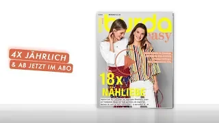 Die neue burda easy 1/2019 ist da!