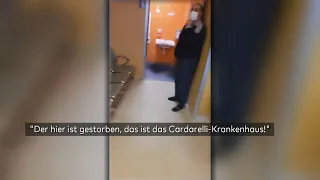 Umgang mit Corona-Patienten: Video aus einem Krankenhaus in Neapel verstört Italien