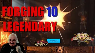 Forging 10 Legendary and refining - ideas how to gear up your marches for war!