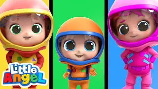 I Want To Be An Astronaut | Little Angels Kids Cartoons/Songs & Nursery Rhymes