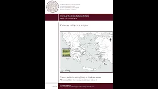 Etruscan and Italic votive offerings in Greek sanctuaries