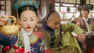 Ruyi heard the imperial edict and asked Yongqi to go to Zhen Huan to find out the news!