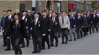 Remembrance Day, Waterloo- 2015