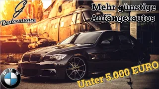 Günstige Anfänger Autos für unter 5.000 €, die irgendwen feucht machen | G Performance