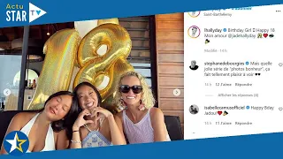 Laeticia Hallyday : ses filles enfin réunies pour fêter les 18 ans de Jade