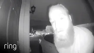 Neighbor Warns Family About Fire Next Door Seen Via Ring Video Doorbell | RingTV