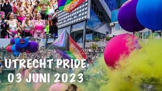 🏳️‍🌈 Utrecht Pride 2023: Netherlands Gay Pride Festival & Canal parade |  LGBTiq+ #utrechtpride