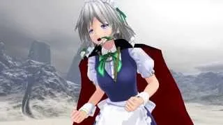 【東方ＭＭＤ】　咲夜さんがアナ雪を再現するようです