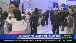 Passengers stranded across SoCal as Southwest cancels and delays flights during winter storm