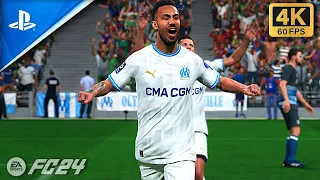 EA FC24 - Olympique Marsella v Atalanta B.C || UEFA Europa League || PS5™ [4k60]