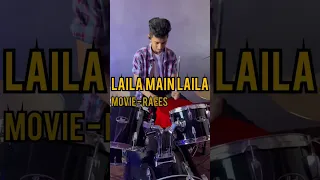 Laila main laila 🤎🥁 #drumcover #india #like #music #musicvideo #shorts #trending #love #drum