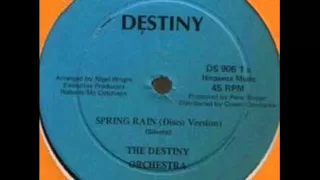 The Destiny Orchestra - Spring Rain DISCO/INSTRUMENTAL 1978