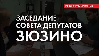 Заседание Совета депутатов Зюзино. 12.02.2019. Часть 1. Отчет главы управы