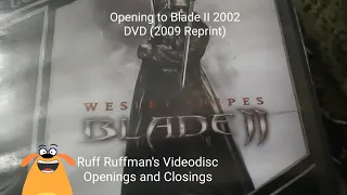 Opening to Blade II (2002) 2004 DVD (2009 Reprint)