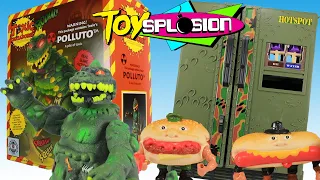 Unproduced Toys Made Real - Food Fighters Refrigerator & Toxic Crusaders Polluto | Toysplosion