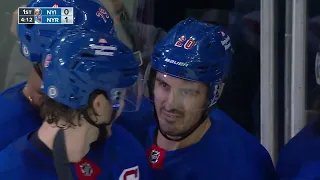 Chris Kreider picks up where he left off against the Islanders