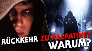 Wieso blieb Anakin/Vader bei Palpatine, nachdem Padme gestorben war?