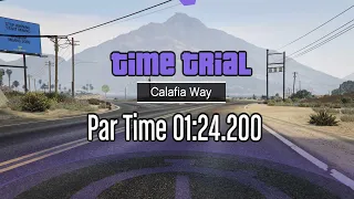 GTA 5 Time Trial This Week Calafia Way (01:24.2) | GTA 5 Online