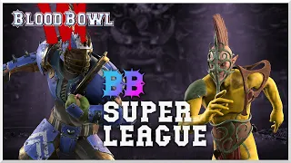 Blood Bowl 3 - Super League - Calltroop (Human) vs. Strider84 (Wood Elf)