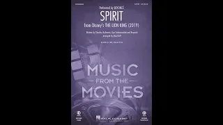 Spirit [from The Lion King (2019)] (SATB Choir) - Arranged by Mac Huff