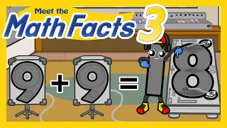 Meet the Math Facts Addition & Subtraction - 9 + 9 = 18 | Preschool Prep Company