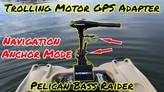 Autoboat Pro GPS Adapter For Basic Trolling Motors {Pelican Bass Raider UPGRADE}