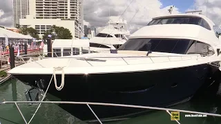 2019 Viking 93 MY Motor Yacht - Walkthrough - 2019 Miami Yacht Show