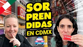 27 COSAS que nos SORPRENDEN de CIUDAD de MÉXICO | ARGENTINAS SORPRENDIDAS en CDMX  😮