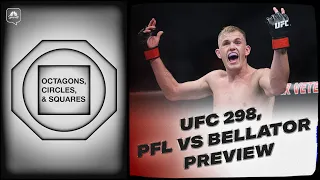 UFC 298 Preview with Ian Garry, Mackenzie Dern & Ryan Bader | Octagons, Circles & Squares