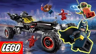 Распаковка Лего фильм бэтмен Бэтмобиль lego batman movie trailer трейлер 1 2 3 4  обзор новинки 2017