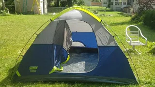 How To Set Up The Coleman Sundome Tent