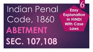 Abetment - Indian Penal Code - UGC - NET