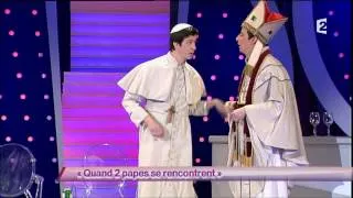 ondar steven et christopher  -  deux pape  se recontre - 37e passage