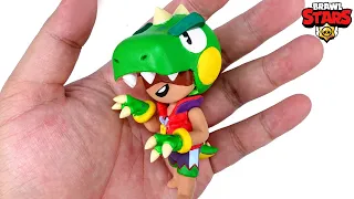 Making Brawl Stars DINO LEON🦖 - clay Tutorial