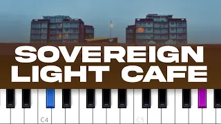 Keane - Sovereign Light Café  (piano tutorial)