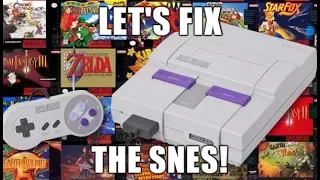 Let's Fix The Super Nintendo! - No Signal Fix