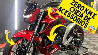 A FAZER 250 COM MAIS ACESSÓRIOS QUE VOCÊ JÁ VIU!