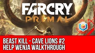 Far Cry Primal - Help Wenja: Beast Kill - Cave Lions #2 Walkthrough (Gameplay Let's Play)