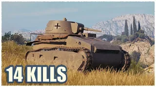 Leichttraktor • 14 KILLS • Kolobanov • Raseiniai Heroes • WoT Gameplay