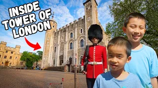 Things to do in London with Kids (Tower of London/Tate Modern/Borough Market/Transport Museum)
