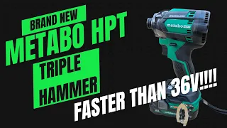 Metabo's New Triple Hammer Is Their Best Yet!!!!
