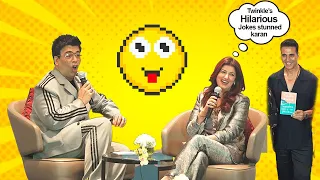 Twinkle Khanna's Humoros Rampage Front of Akshay Kumar That Stunned Even Karan | Juggernaut