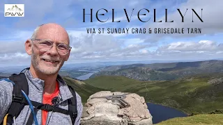 Helvellyn via St Sunday Crag, Grisedale Tarn & Glenridding Common.