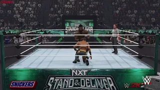 Trick Williams vs. Carmelo Hayes: NXT Stand & Deliver 2024 - WWE 2K24 (PS5)