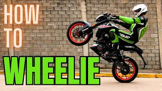 How to Wheelie for Beginners