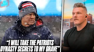 "I'll Take The Secrets To The Patriots Dynasty To My Grave" -Ernie Adams | Pat McAfee Reacts