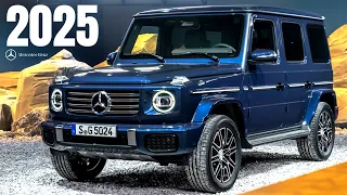 New 2025 Mercedes G Class G500 G550 G63 Revealed