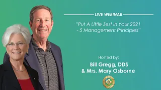 Pankey Webinar: Put A Little Zest In Your 2021 - 5 Management Principles