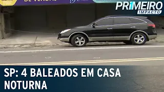 Tiroteio em casa noturna deixa 4 feridos em SP | Primeiro Impacto (10/05/22)