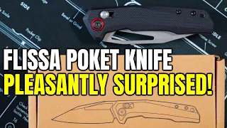 Flissa Folding Knife Better Than I Expected? - Knife Unboxing, First Impressions and Overview